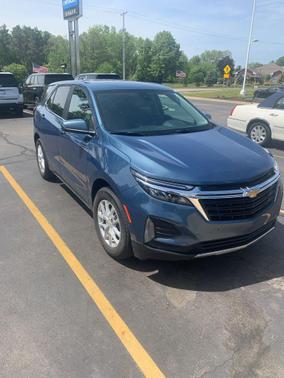 Lakeshore Blue Metallic 2024 Chevrolet Equinox 1LT