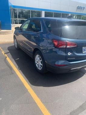 Lakeshore Blue Metallic 2024 Chevrolet Equinox 1LT