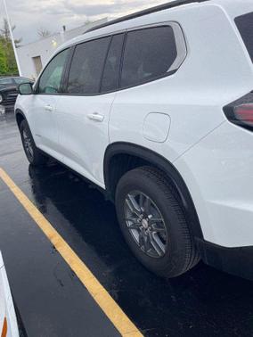 Summit White 2025 GMC Acadia AWD Elevation