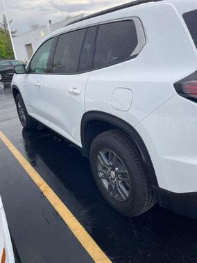 Summit White 2025 GMC Acadia AWD Elevation