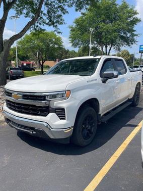 Summit White 2023 Chevrolet Silverado 1500 LT