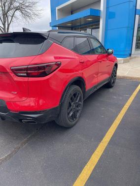 Red Hot 2023 Chevrolet Blazer RS