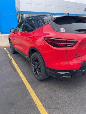Red Hot 2023 Chevrolet Blazer RS
