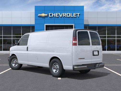 Summit White 2026 Chevrolet Express 3500 3500 Regular Wheelbase, WT, RWD
