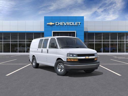 Summit White 2026 Chevrolet Express 3500 3500 Regular Wheelbase, WT, RWD