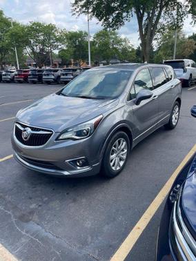 Satin Steel Metallic 2019 Buick Envision Preferred