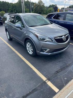 Satin Steel Metallic 2019 Buick Envision Preferred