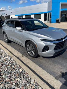 Silver Ice Metallic 2019 Chevrolet Blazer Premier