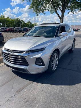 Silver Ice Metallic 2019 Chevrolet Blazer Premier