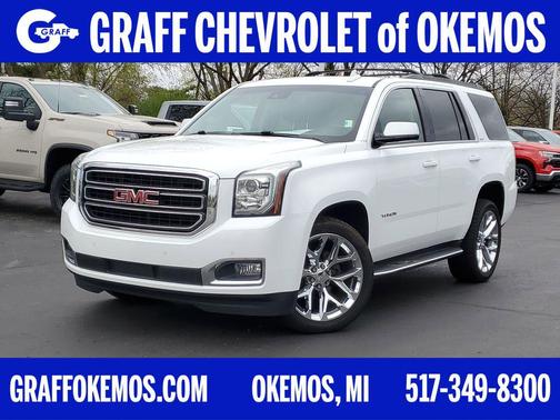 Summit White 2019 GMC Yukon SLT Standard Edition