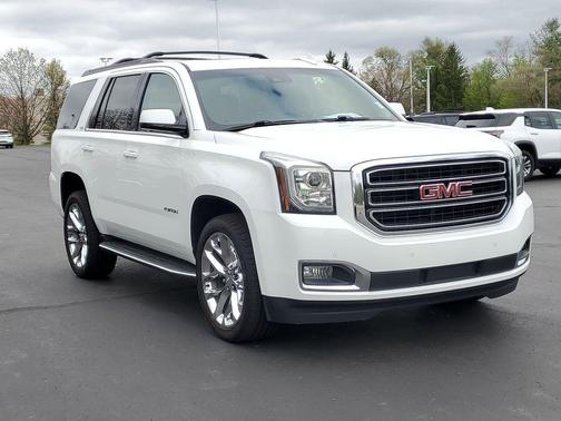 Summit White 2019 GMC Yukon SLT Standard Edition