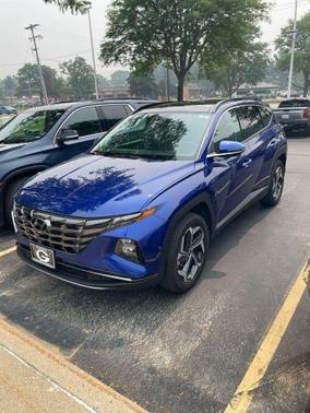 Intense Blue 2023 Hyundai TUCSON Limited