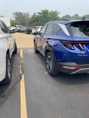 Intense Blue 2023 Hyundai TUCSON Limited