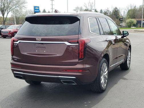 Rosewood Metallic 2022 Cadillac XT6 Premium Luxury AWD