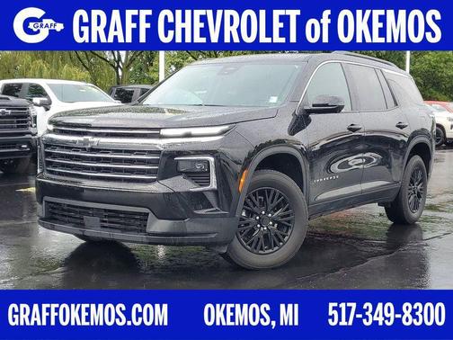 Mosaic Black Metallic 2025 Chevrolet Traverse LT