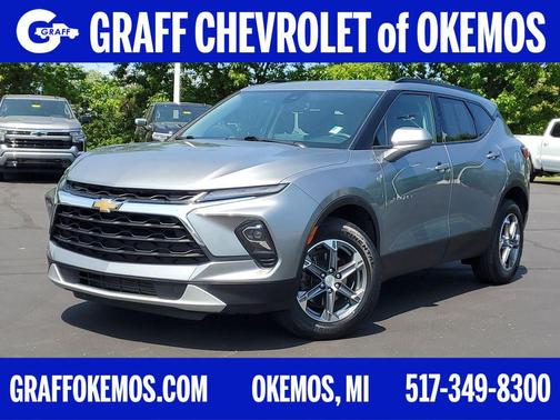 Sterling Gray Metallic 2023 Chevrolet Blazer 2LT