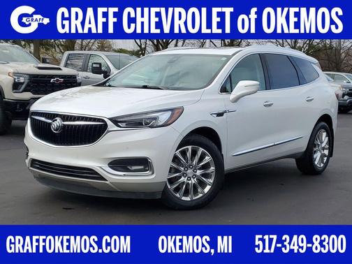 White Frost Tricoat 2018 Buick Enclave Premium