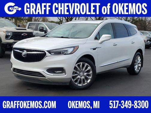 White Frost Tricoat 2018 Buick Enclave Premium