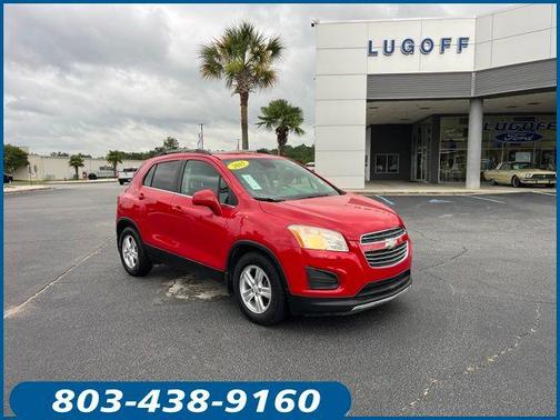 Blaze Red 2015 Chevrolet Trax LT