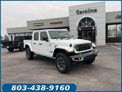 Bright White Clearcoat 2026 Jeep Gladiator Sahara 4x4