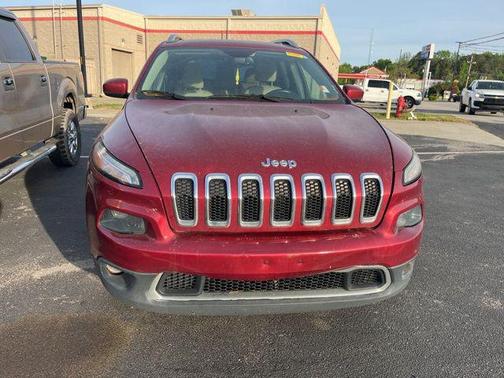 Deep Cherry Red Crystal Pearlcoat 2016 Jeep Cherokee Limited