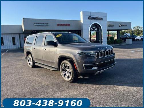 Baltic Gray Metallic Clearcoat 2024 Jeep Wagoneer L Series II 4x4