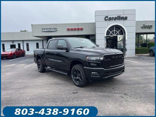 Diamond Black Crystal Pearlcoat 2026 RAM 1500 Warlock Crew Cab 4x4 5'7' Box