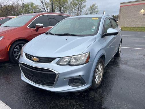 Arctic Blue Metallic 2017 Chevrolet Sonic LT