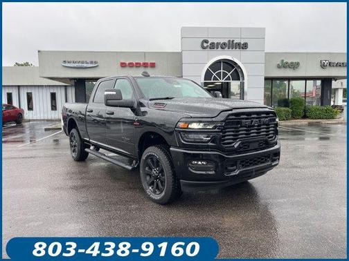 Diamond Black Crystal Pearlcoat 2026 RAM 2500 Big Horn Crew Cab 4x4 6'4' Box