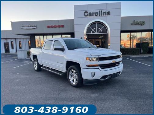 Summit White 2017 Chevrolet Silverado 1500 2LT