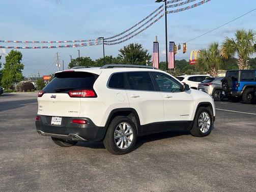 Bright White Clearcoat 2016 Jeep Cherokee Limited