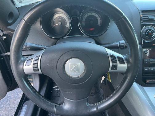 Onyx Black 2007 Saturn Sky Red Line