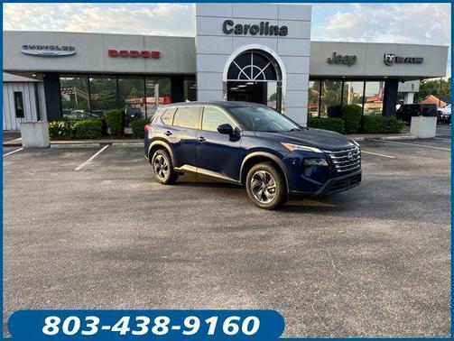 Deep Ocean Blue Pearl 2024 Nissan Rogue SV