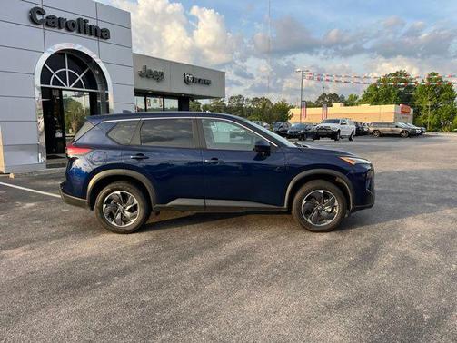 Deep Ocean Blue Pearl 2024 Nissan Rogue SV