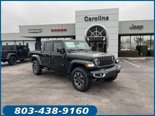 Black Clearcoat 2026 Jeep Gladiator Sahara 4x4 Truck