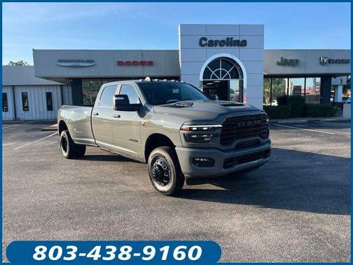 Ceramic Gray Clearcoat 2026 RAM 3500 Laramie Crew Cab 4x4 8' Box
