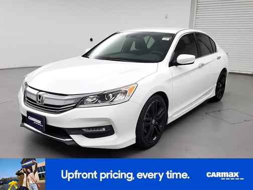 White 2016 Honda Accord Sport