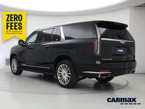 Black 2022 Cadillac Escalade ESV Premium Luxury