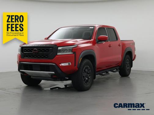 Red 2023 Nissan Frontier PRO-4X
