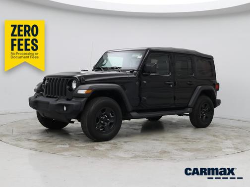Black 2023 Jeep Wrangler Unlimited Sport S