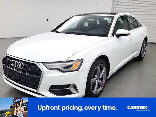 White 2024 Audi A6 Premium Plus