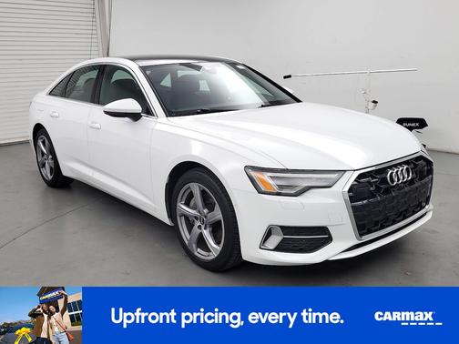 White 2024 Audi A6 Premium Plus