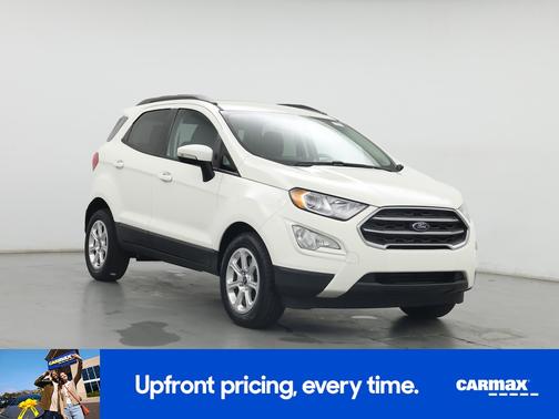 White 2020 Ford EcoSport SE