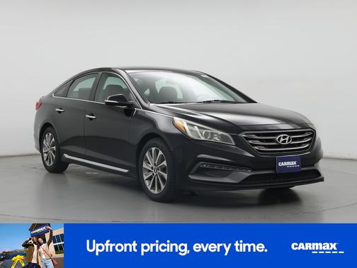 Black 2016 Hyundai SONATA Sport