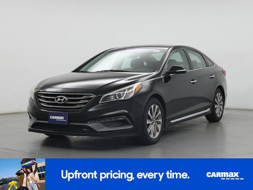 Black 2016 Hyundai SONATA Sport