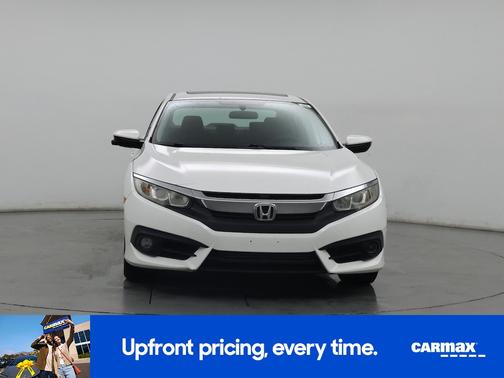 White 2016 Honda Civic EX-T