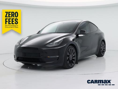 Black 2023 Tesla Model Y Performance