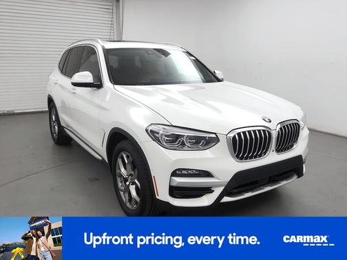 White 2020 BMW X3 XDrive30i