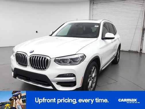 White 2020 BMW X3 XDrive30i