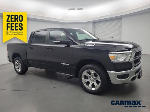 Black 2022 RAM 1500 Bighorn